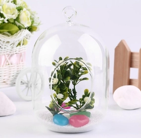 Hanging Oval Terrarium Bowl,garden field mower