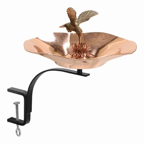 Heart Shaped Birdbath & Railing Bracket,planting accessories kit