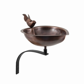 Heart Shaped Birdbath & Wall Mount Bracket,planting accessories kit