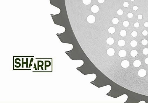 Heavy Duty 40T TCT Blade for Brush Cutter/Grass Cutter/Crop Cutter (Size-255 x 40T)