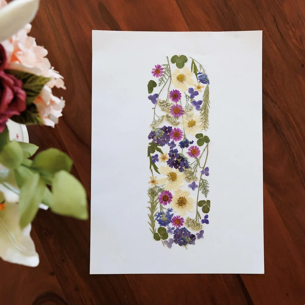 Herbier bouquet d't A3