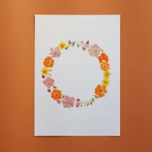 Herbier Srnade florale A4,artificial single flower