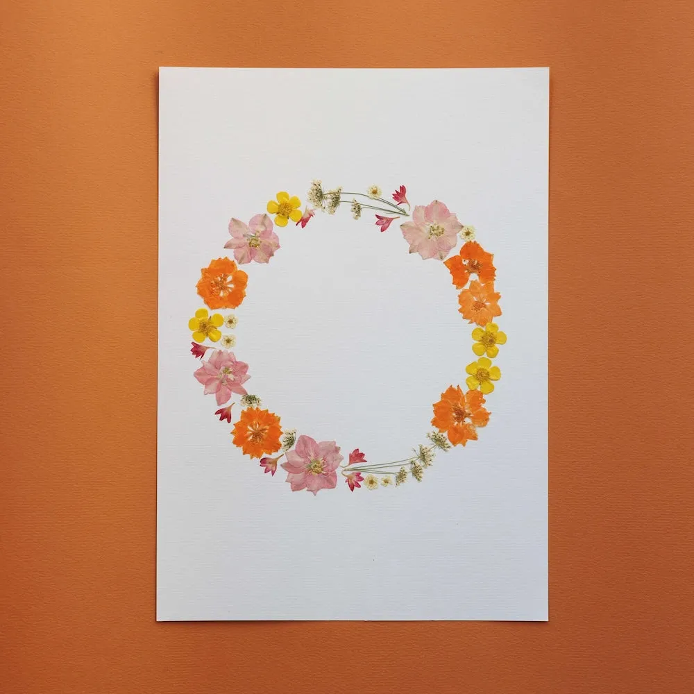 Herbier Srnade florale A4,artificial single flower