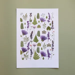 Herbier Symphonie Vgtale A4,artificial single flower
