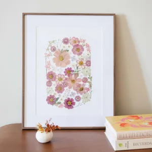 Herbier Valse des Fleurs A3,artificial single flower
