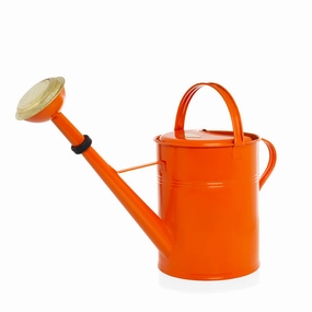 HG Garden Orange Zinc Watering Can, 9 Liter,garden field mower