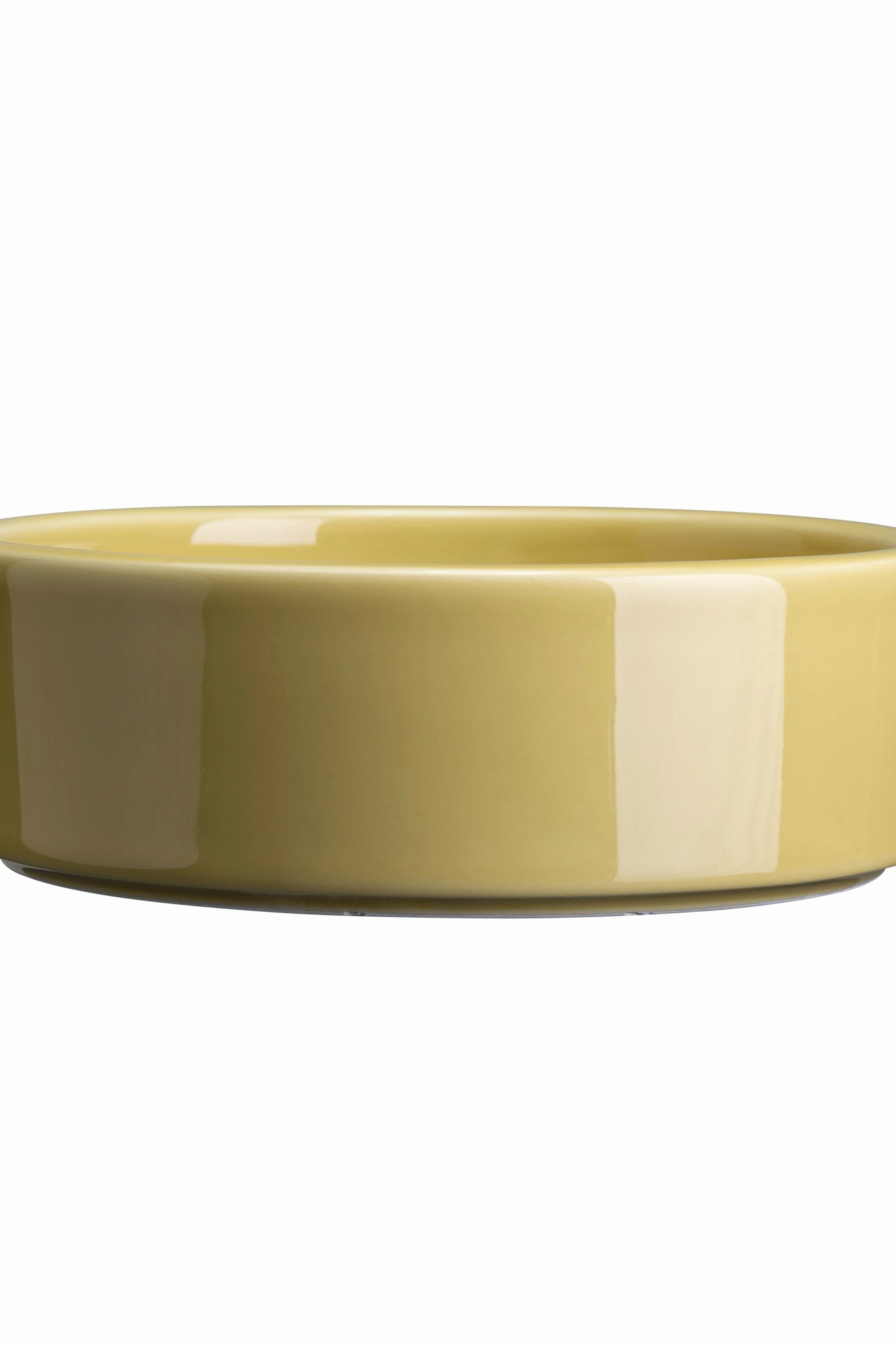 Hoff Pot & Saucer Pale Yellow 5.5