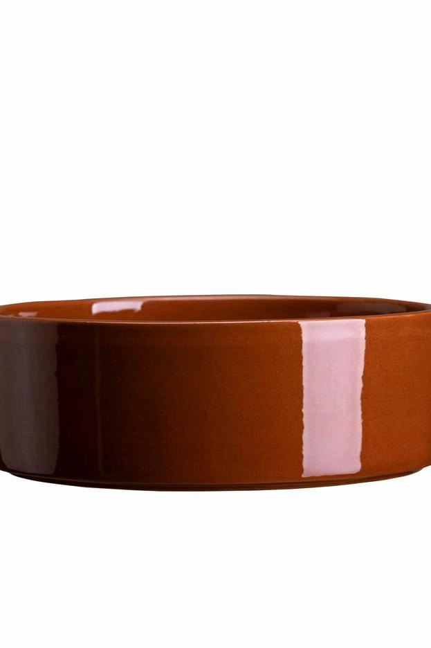 Hoff Pot & Saucer Rosa & Red 7.1