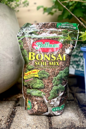Hoffman Bonsai Mix 2qt,potted plant decor