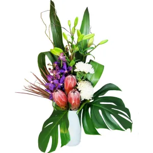 Hope,realistic flower bouquet 