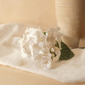 Hortensia en papier blanc,mother's day bouquet
