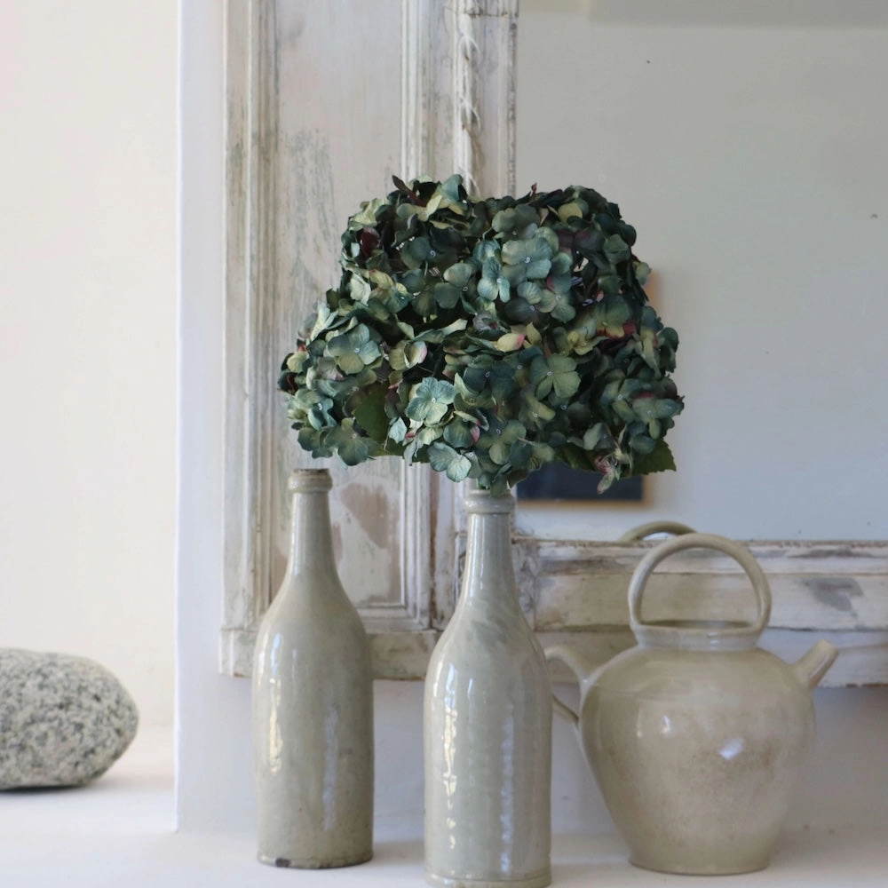 Hortensia en papier naturel
