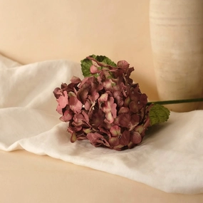Hortensia en papier prune,mother's day bouquet