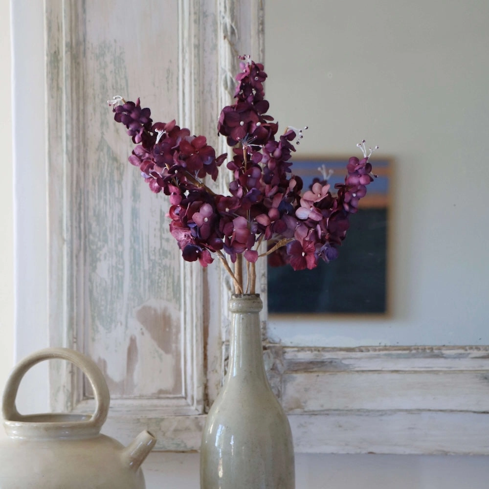 Hortensia panicul en papier violet
