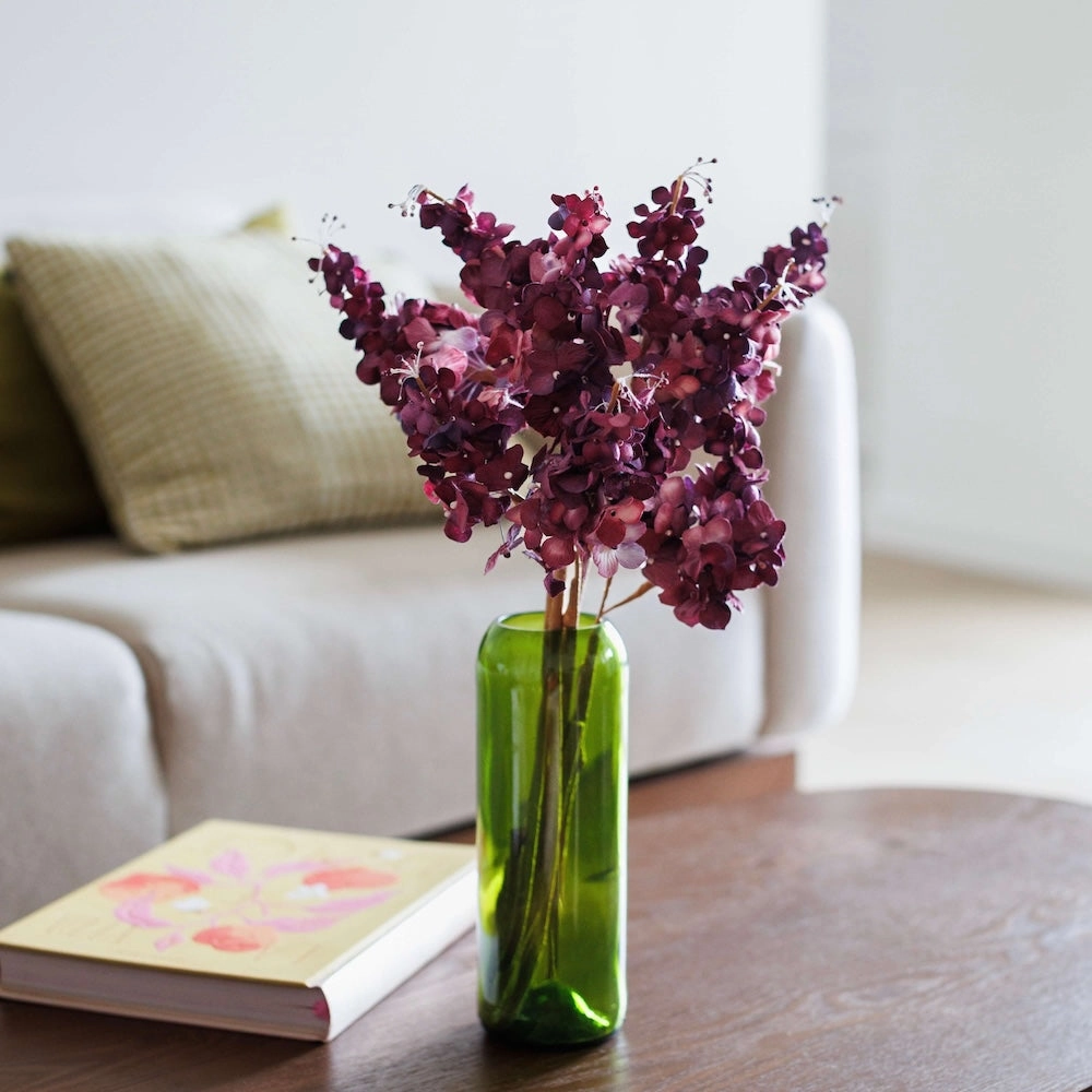 Hortensia panicul en papier violet