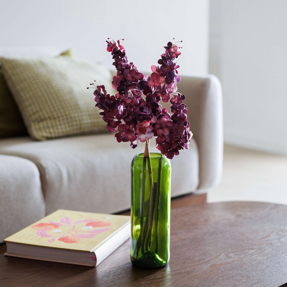 Hortensia panicul en papier violet