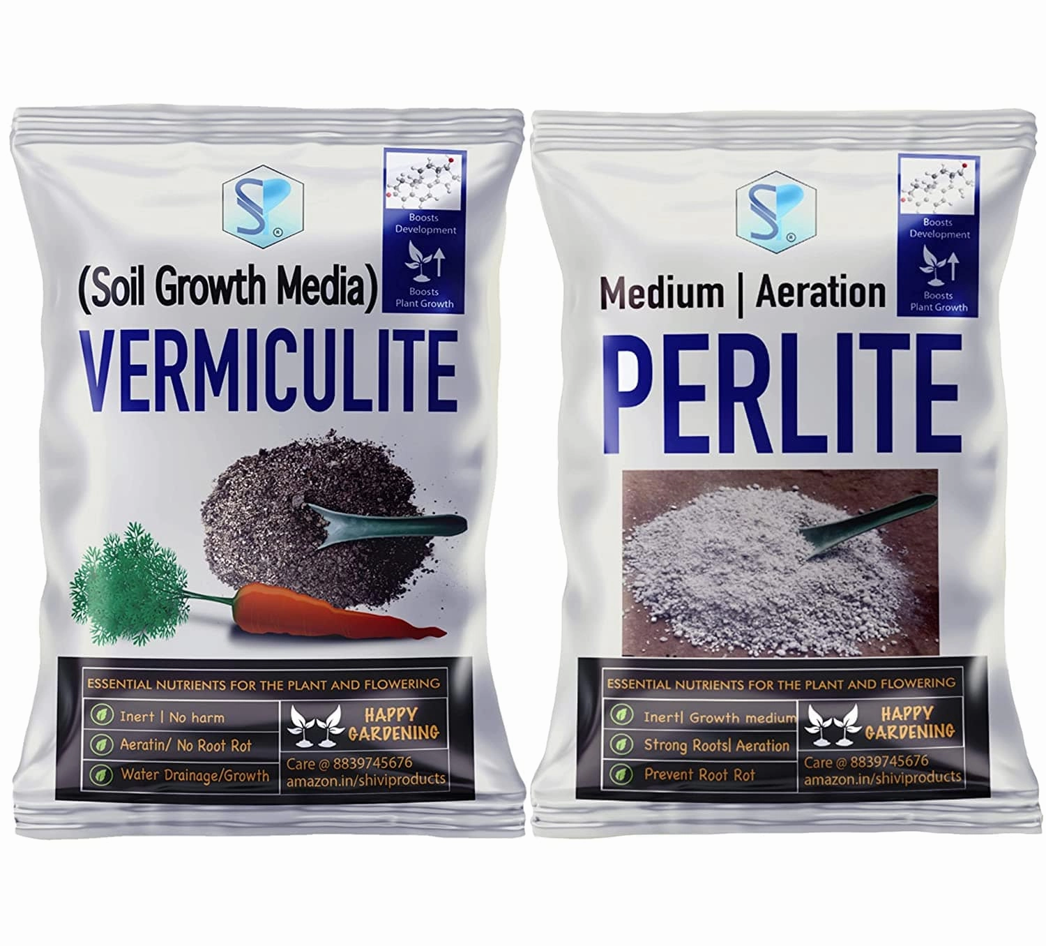 Horticultural Perlite And Vermiculite Combo