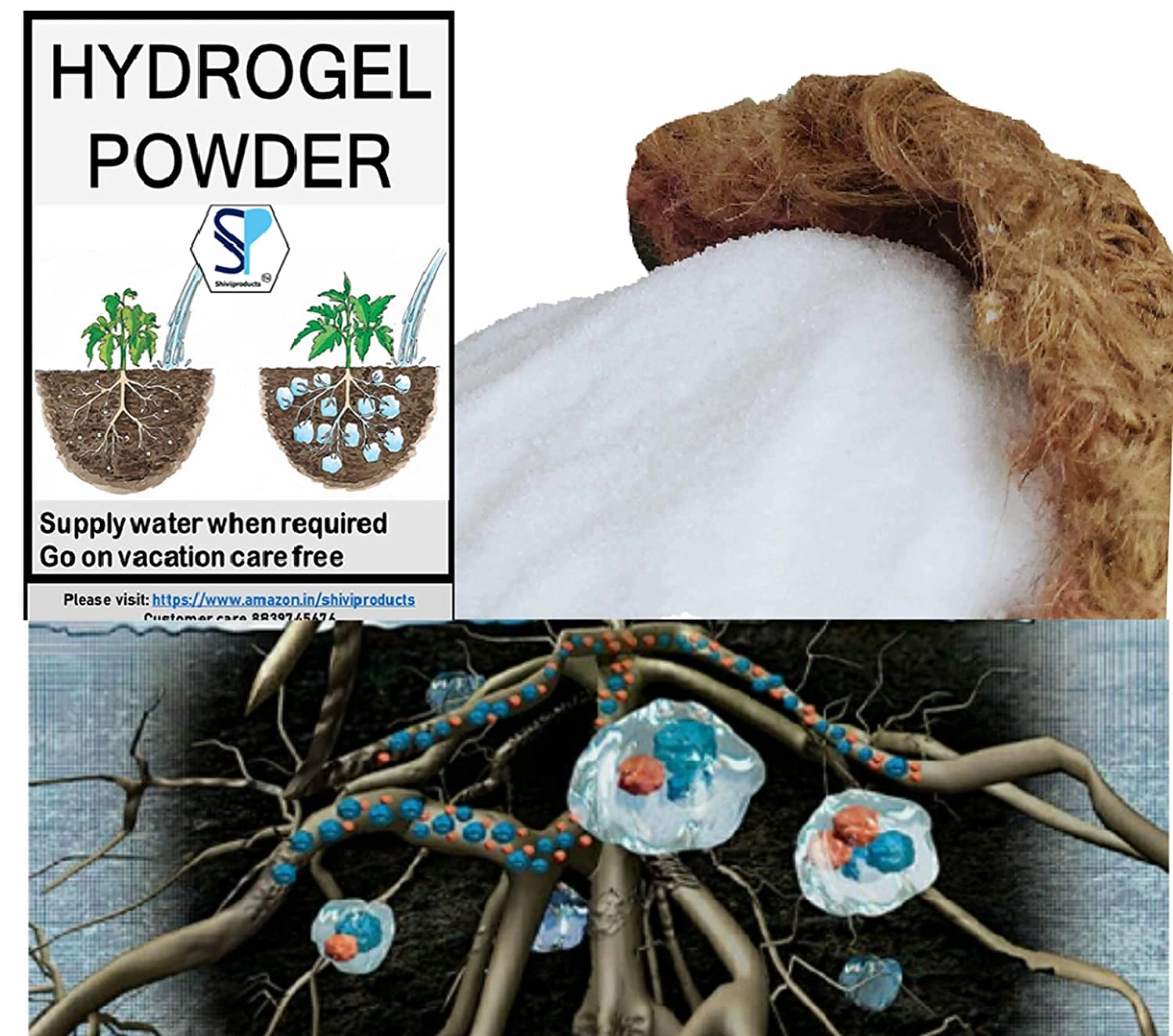 Hydrogel (225 GMs) For 45 pots