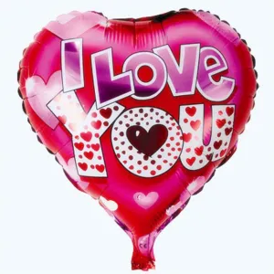I Love You Helium Balloon,realistic flower bouquet 