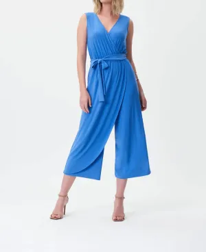 Iris Geknüpfter Jumpsuit In Blau