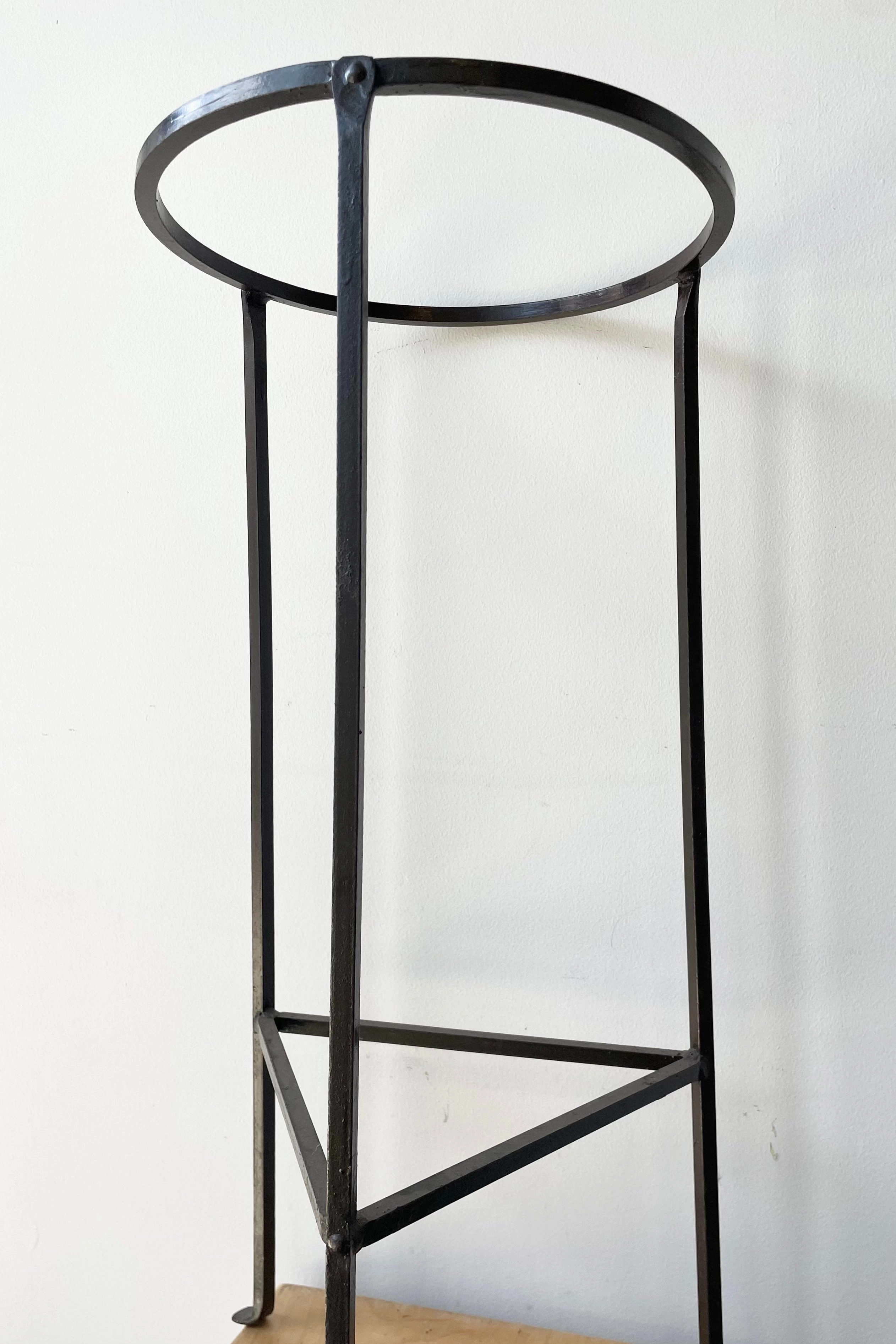 Iron Plant Stand Medium 12" D x 26.5" H