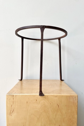 Iron Plant Stand Short 12"H x 12"D,indoor flower container