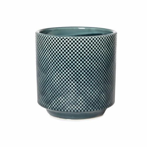 Isa Cover Pot - Island Teal,terracotta plant pot
