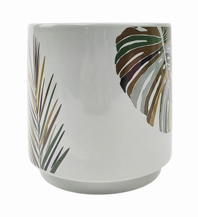 Ivy Foliage Planter Green,terracotta plant pot