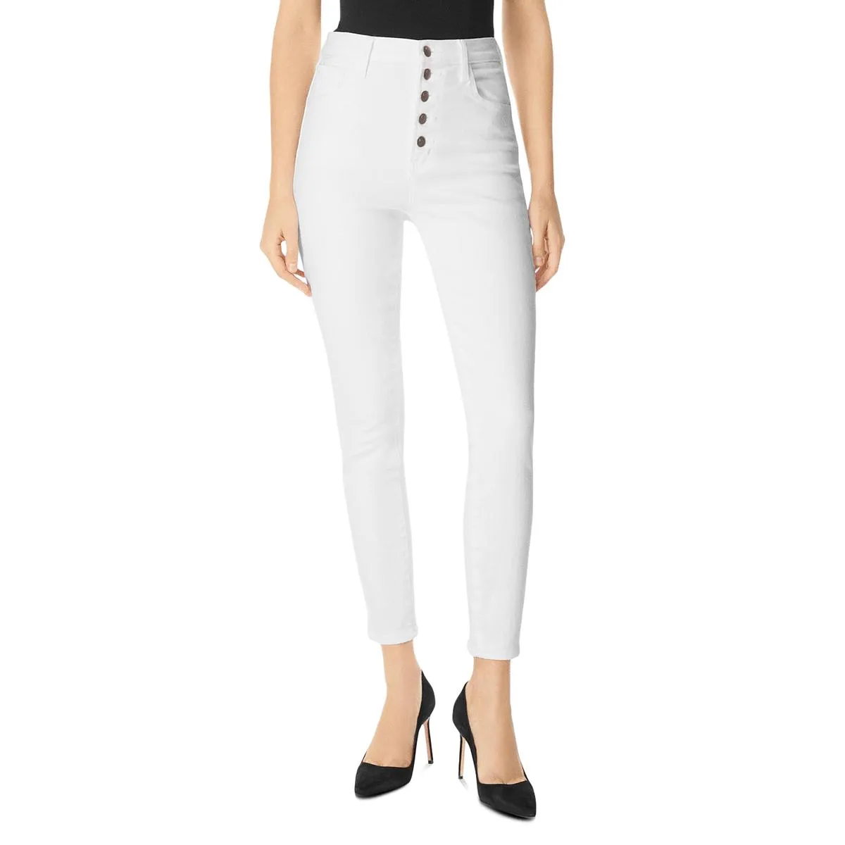 J Brand Damen Lillie High Rise Crop Skinny Jeans
