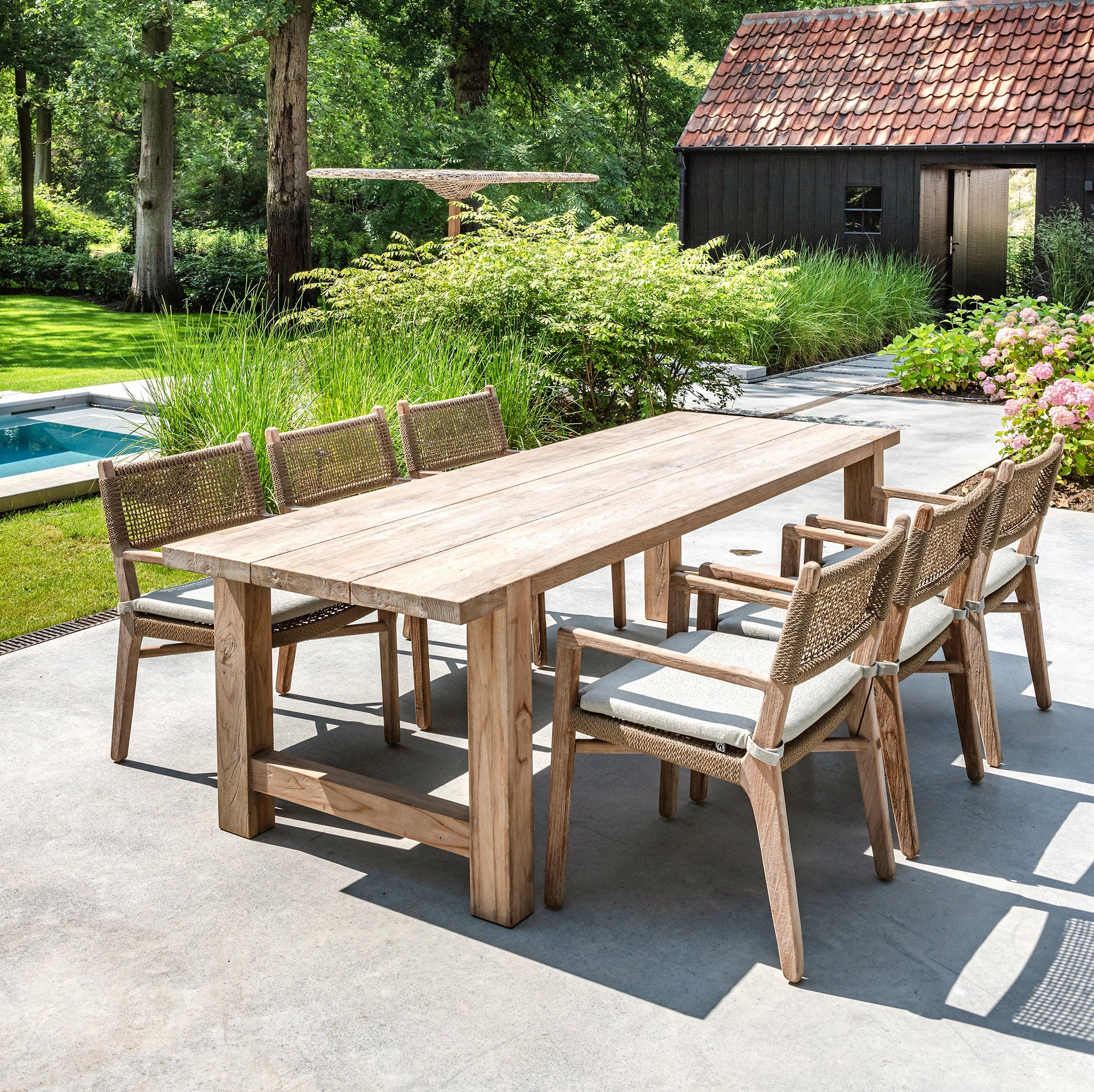 Jacob Reclaimed Teak Table