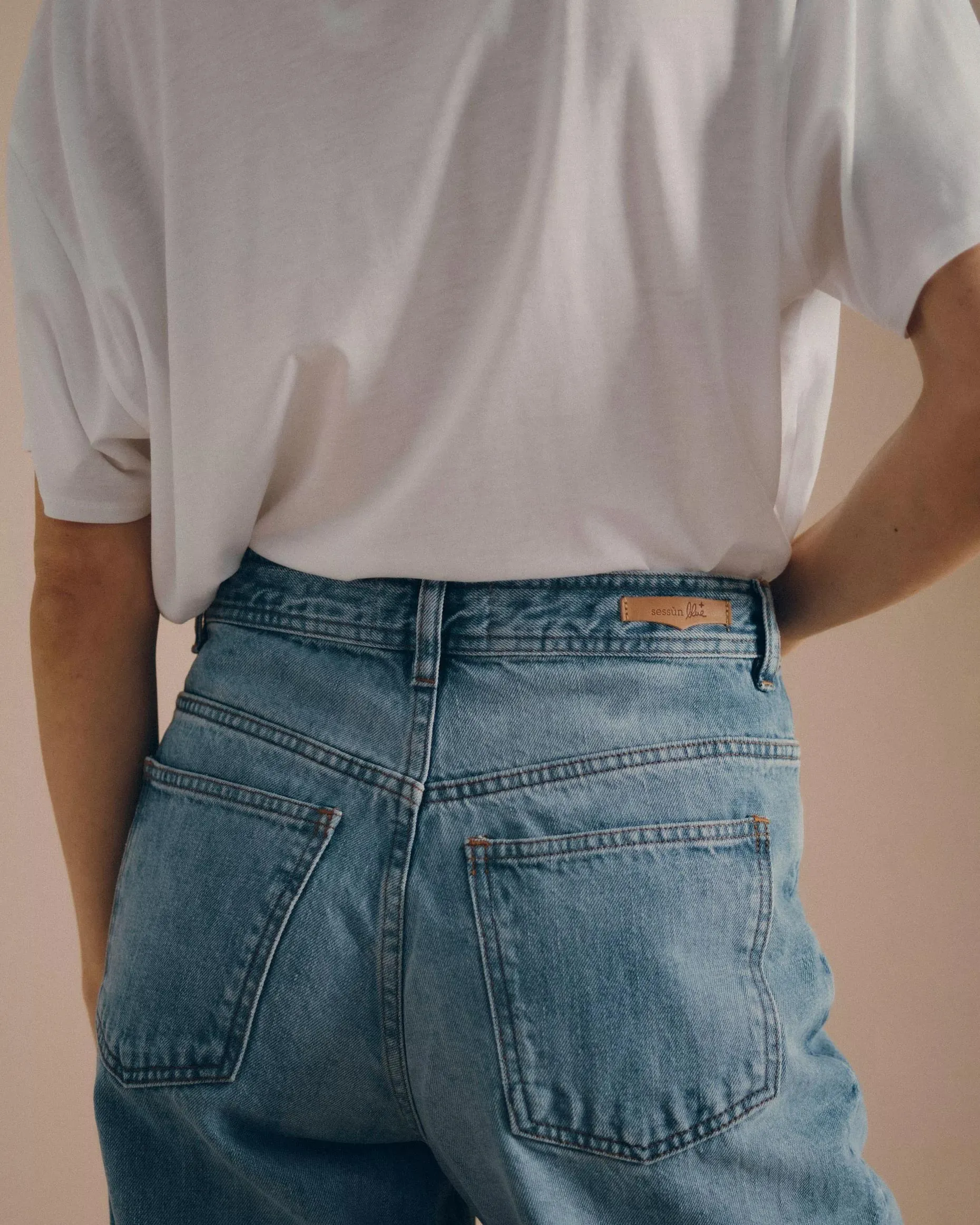 Jeans Baggou Astral-Blau