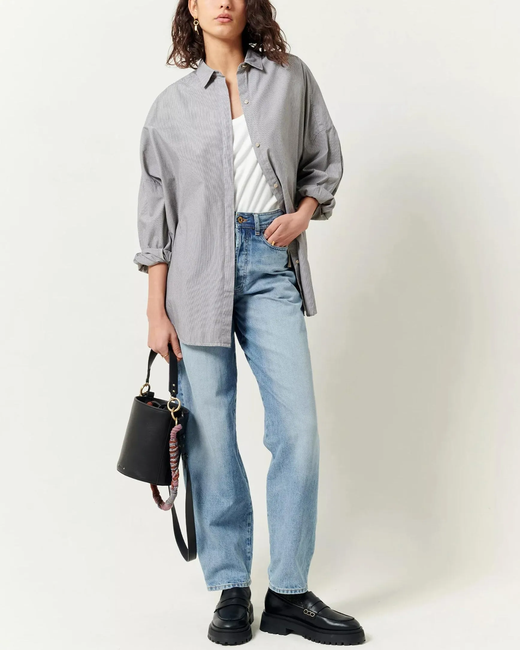 Jeans Baggou Astral-Blau