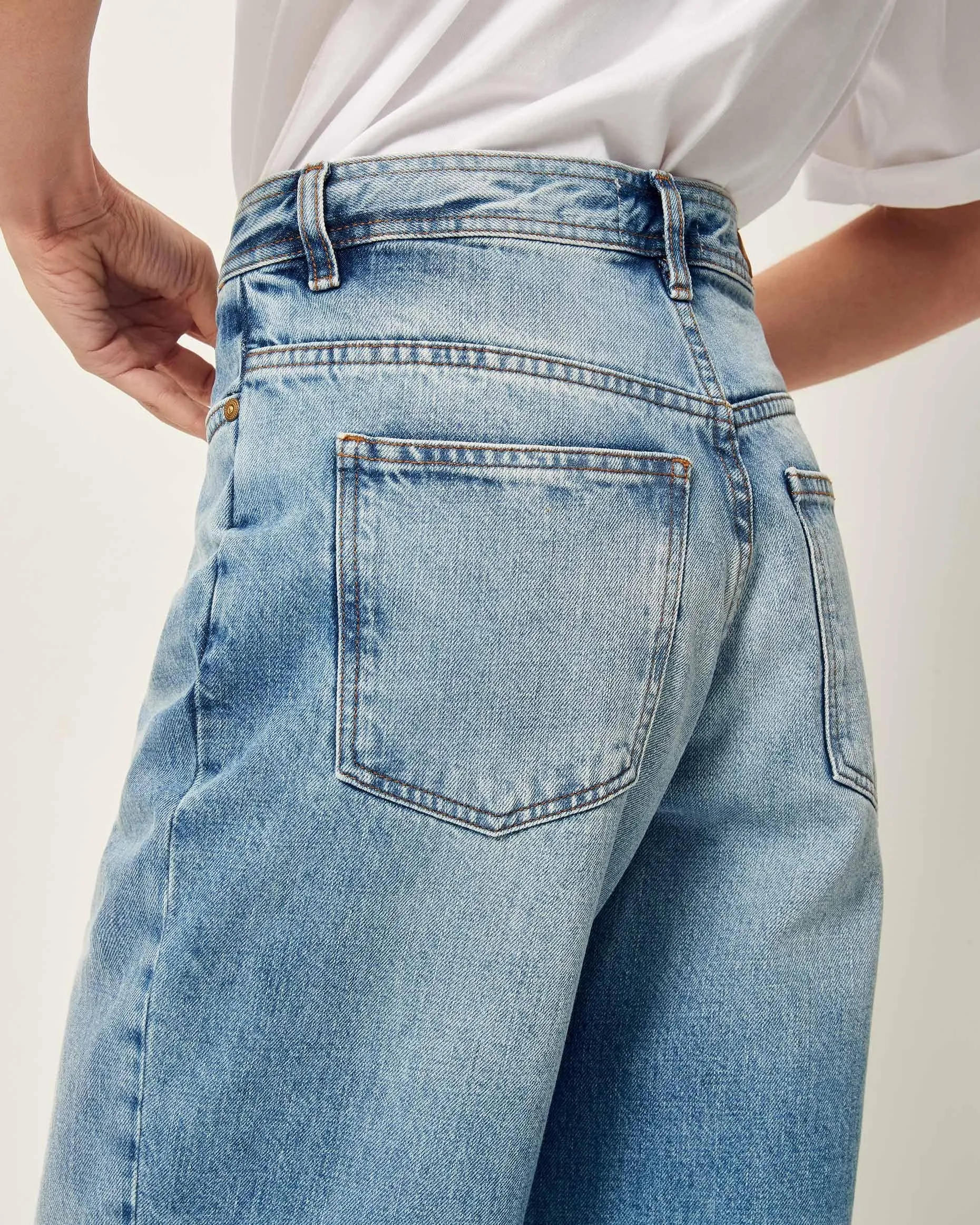 Jeans Baggou Astral-Blau