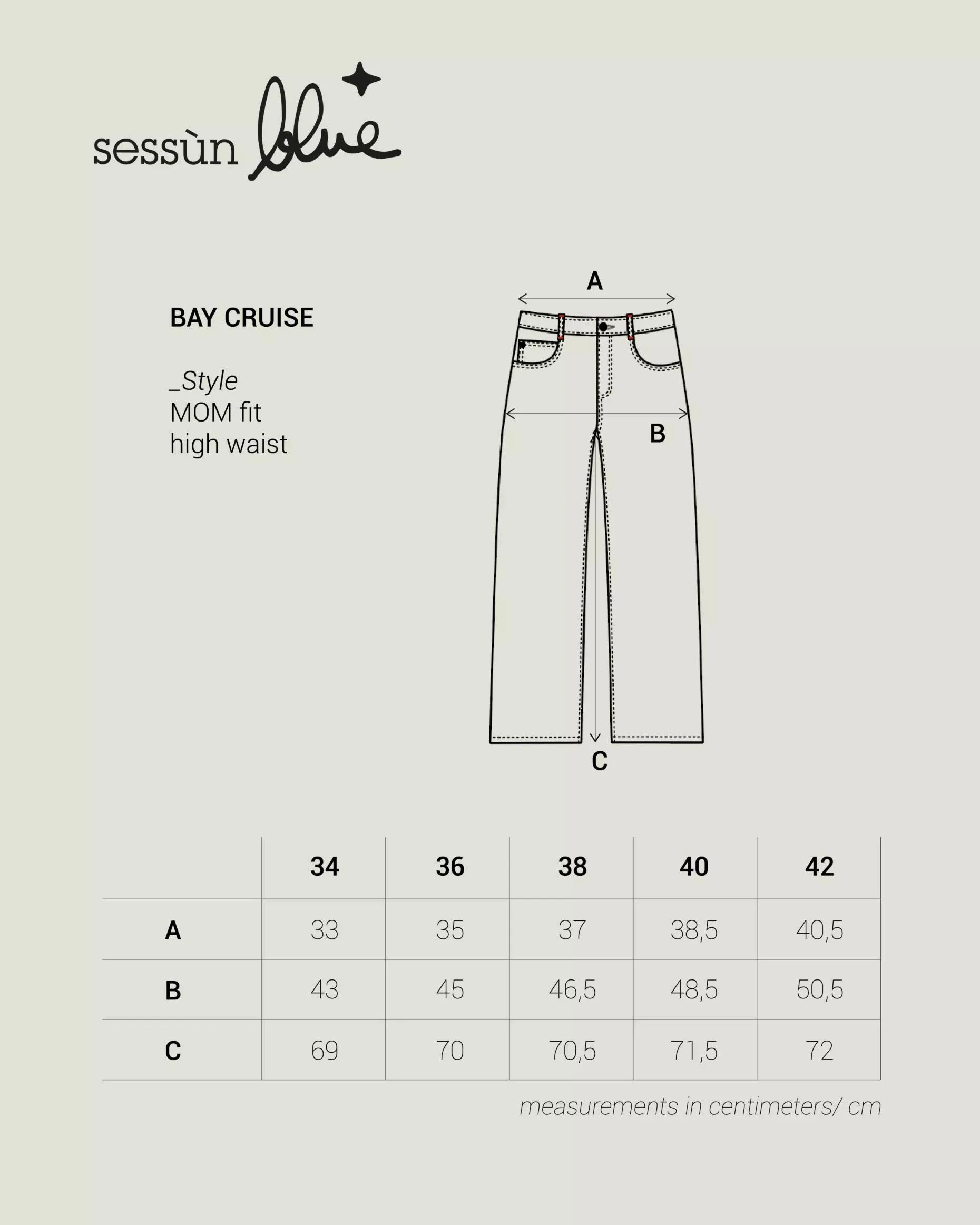 Jeans Bay Cruise Astral-Blau