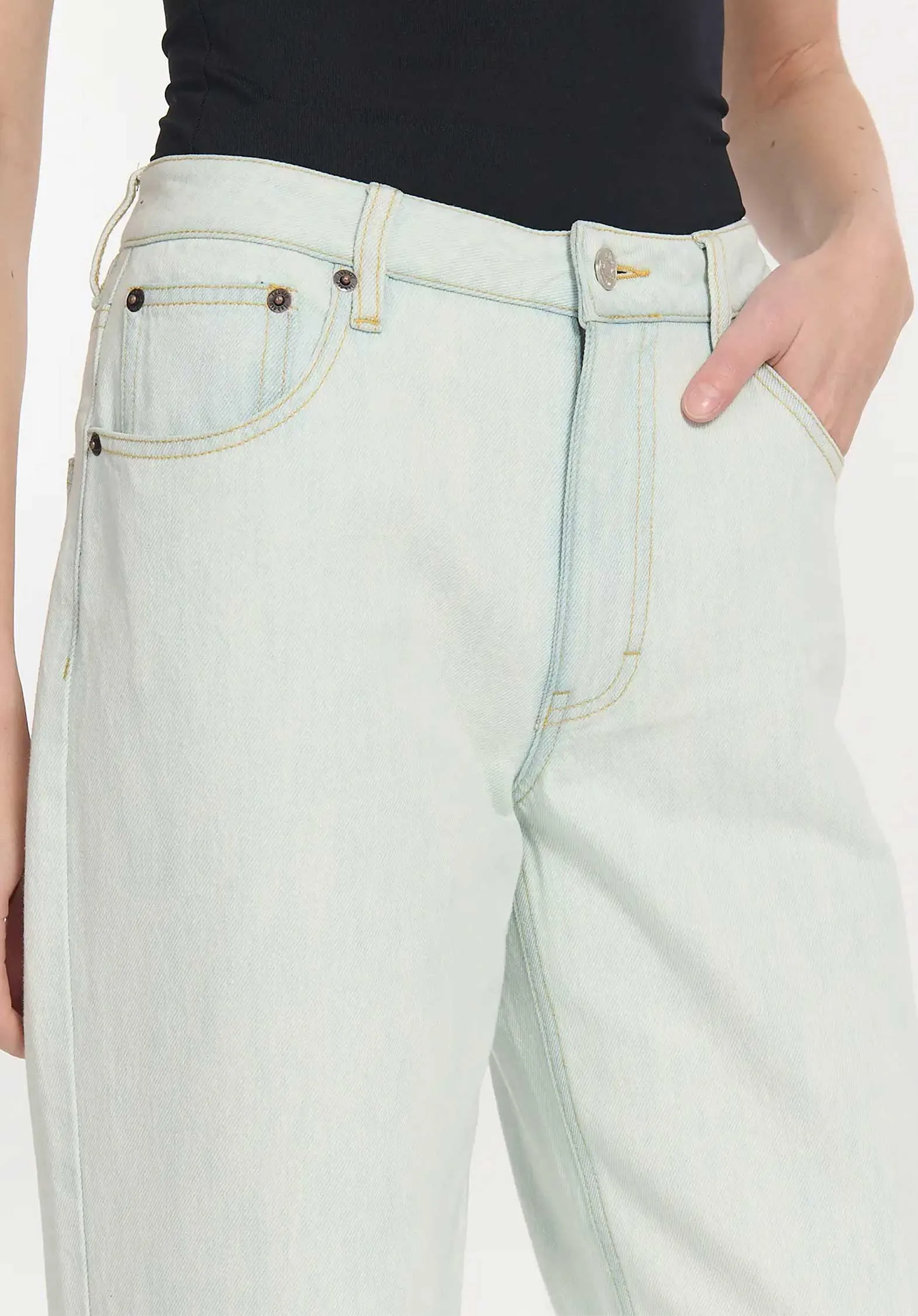 Jeans Po1443 Joie Denim Bläulich-Weiß