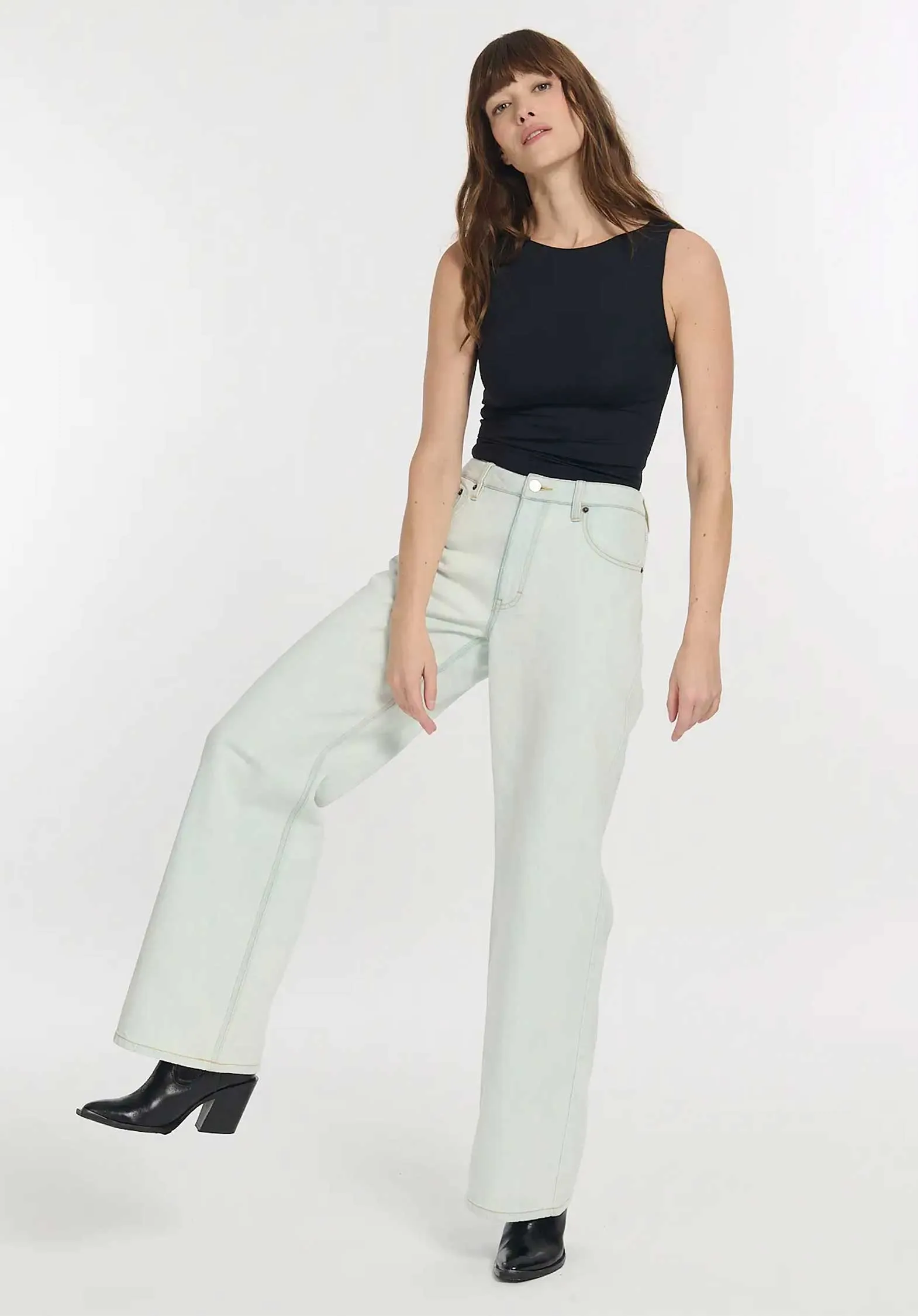 Jeans Po1443 Joie Denim Bläulich-Weiß