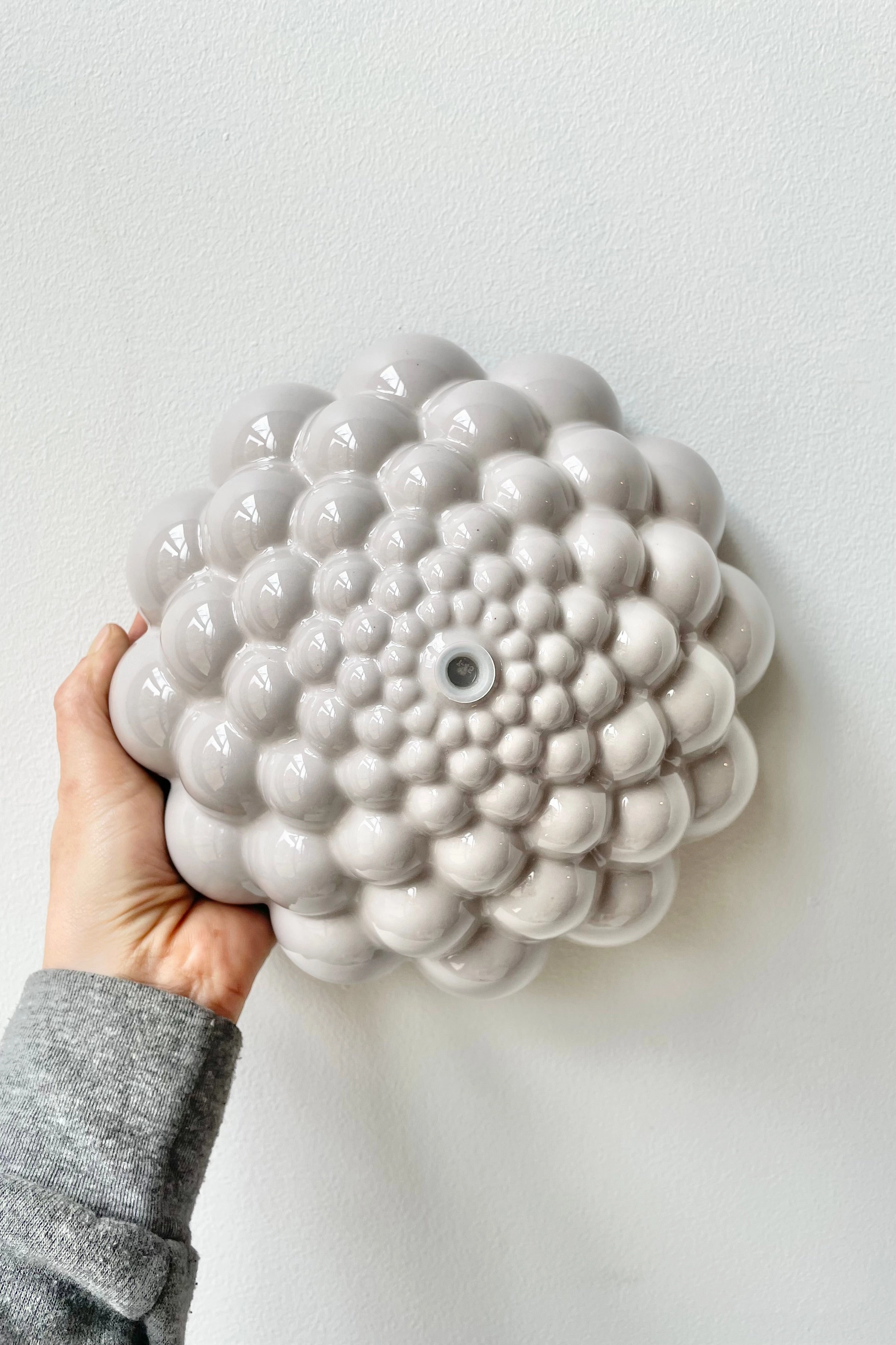 Jelly Hanging Planter Grey