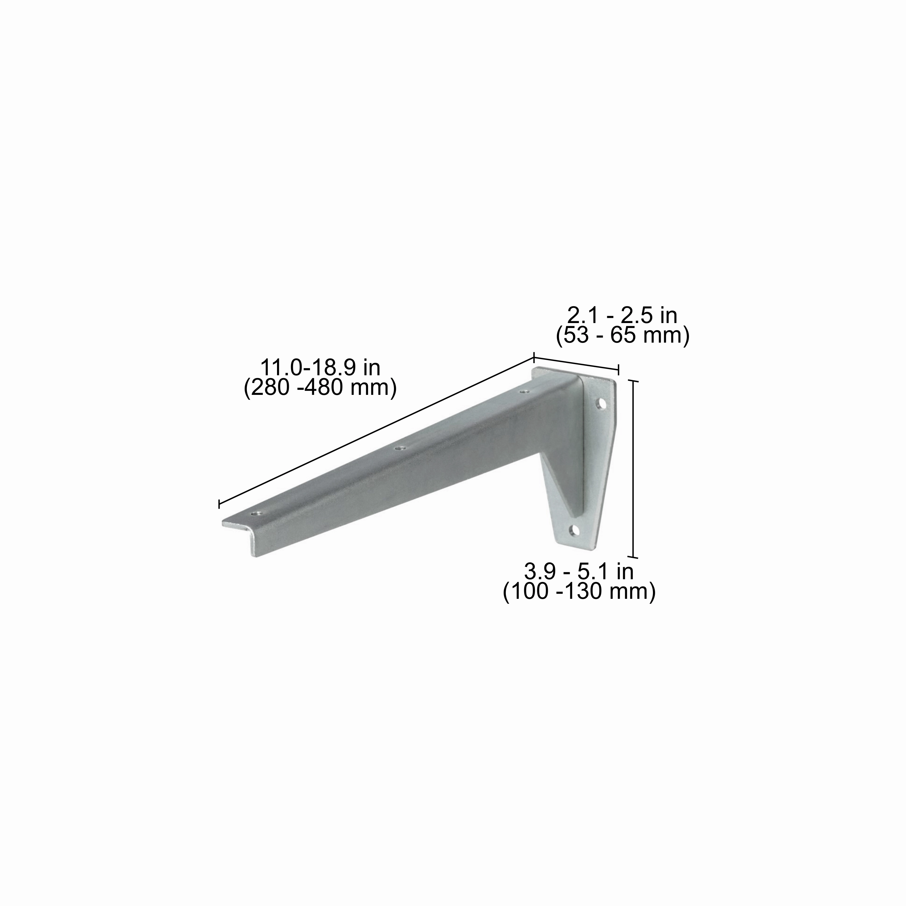 JIB Shelf Bracket