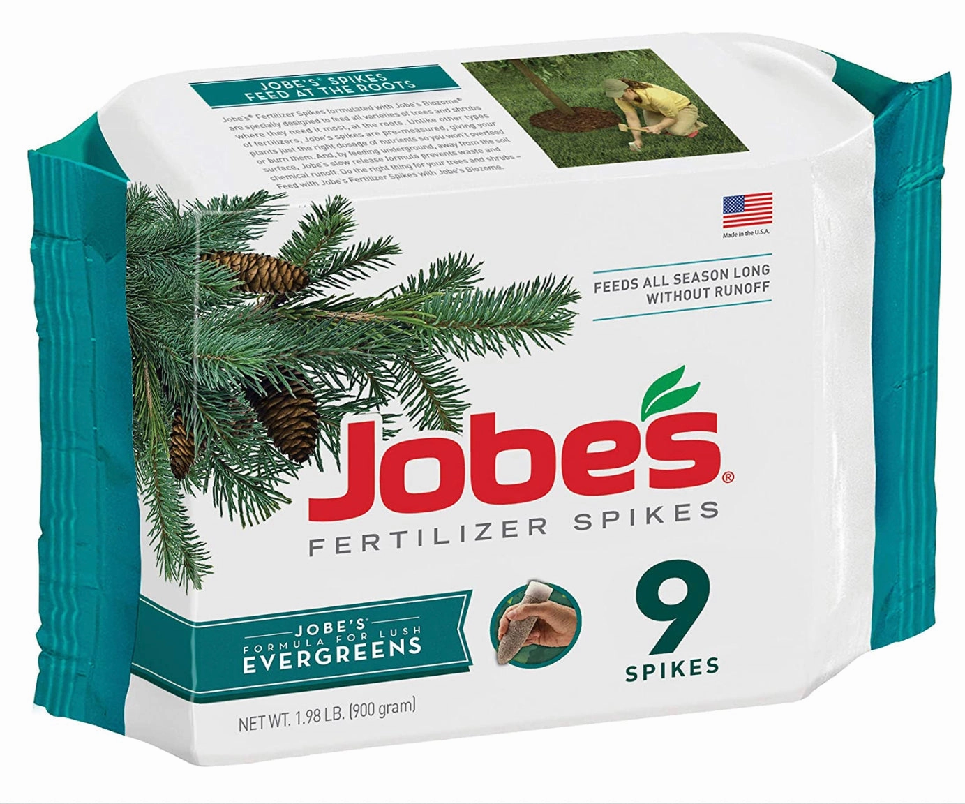 Jobe's Evergreen Spikes,potted plant decor