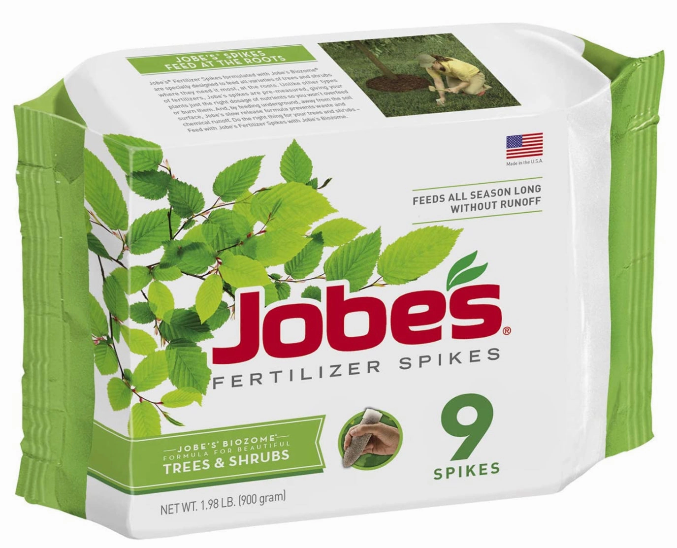 Jobe's Trees and Shrubs Spikes,potted plant decor