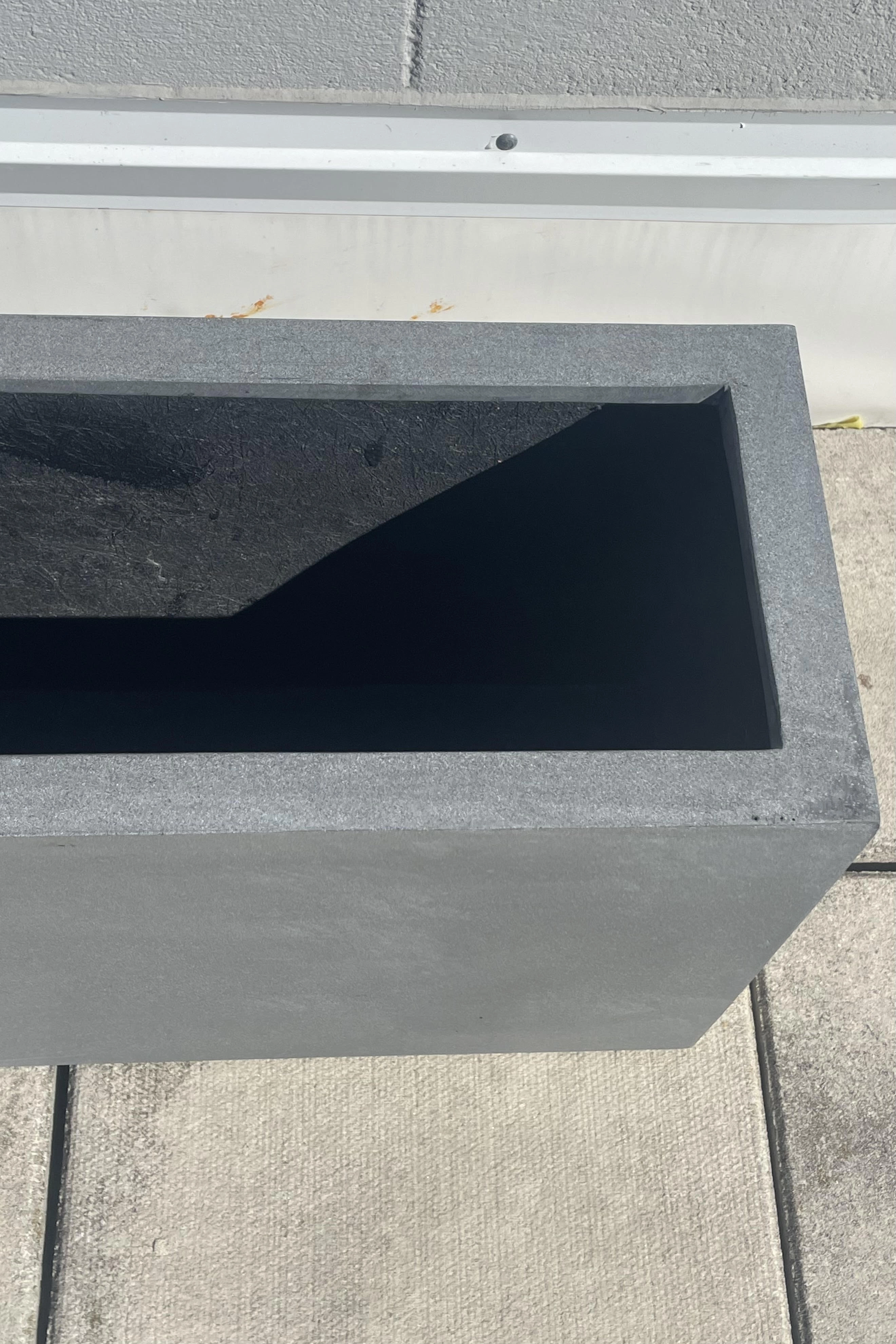 Jort Fiberstone Planter Grey Small