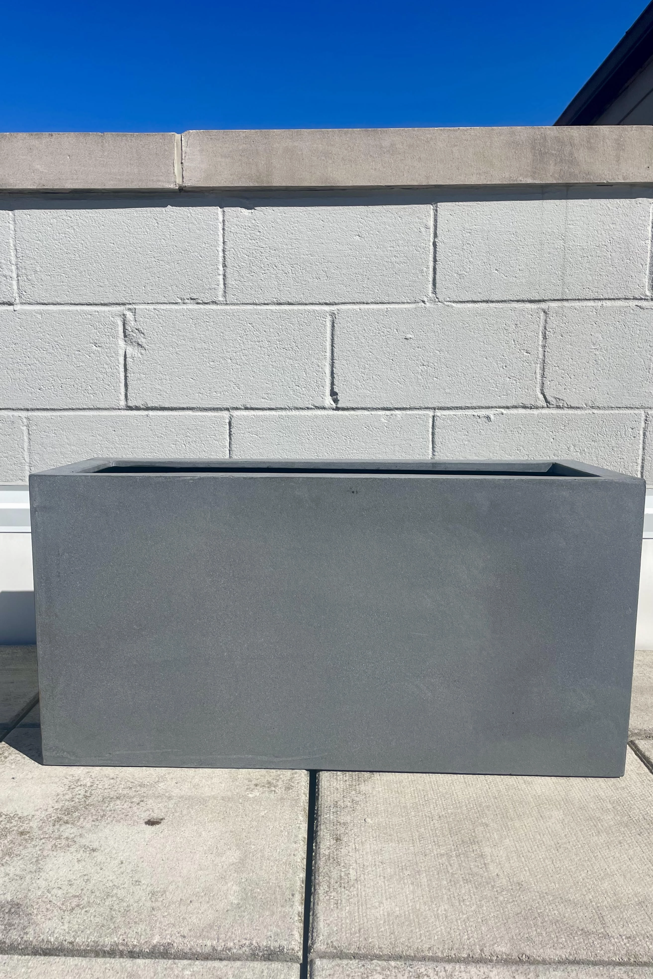 Jort Fiberstone Planter Grey Small
