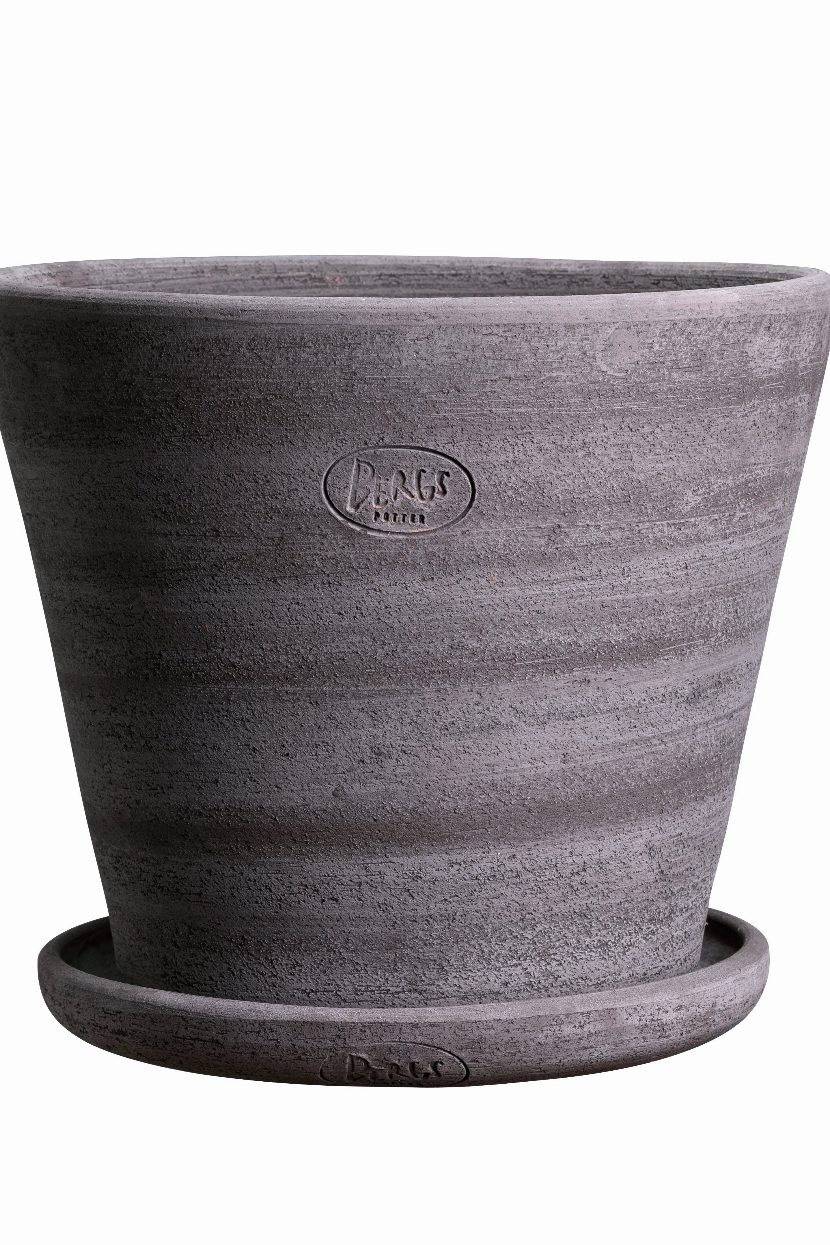 Julie Pot & Saucer Grey 11.8