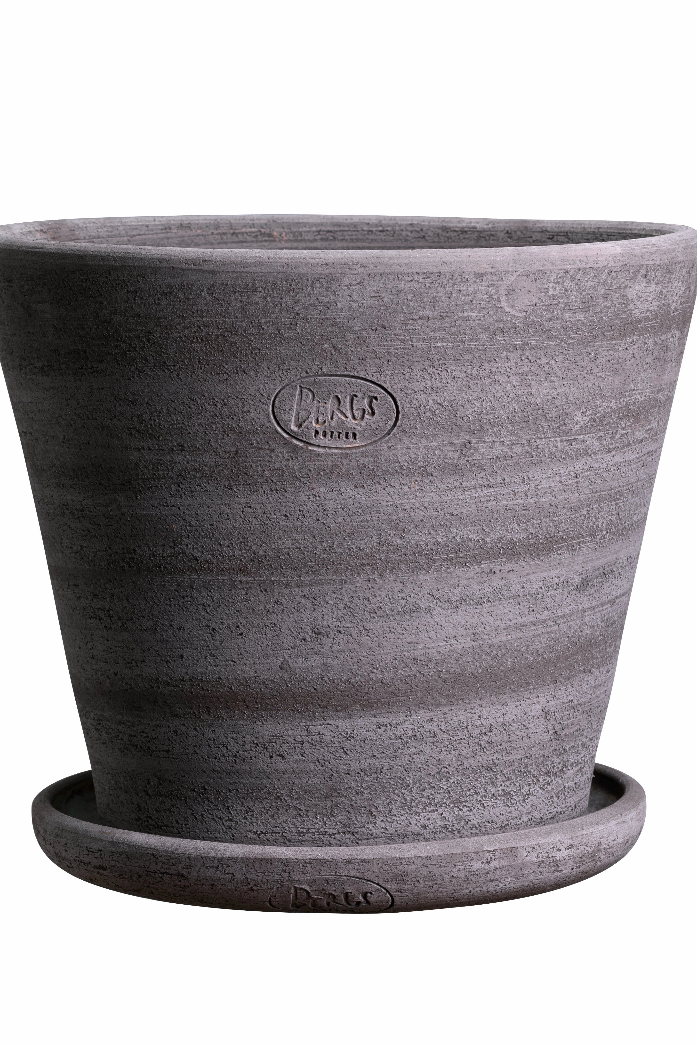 Julie Pot & Saucer Grey 17.7