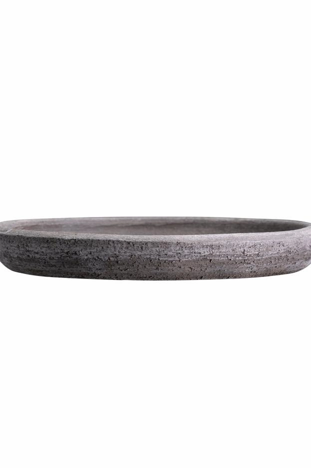 Julie Pot & Saucer Grey 17.7