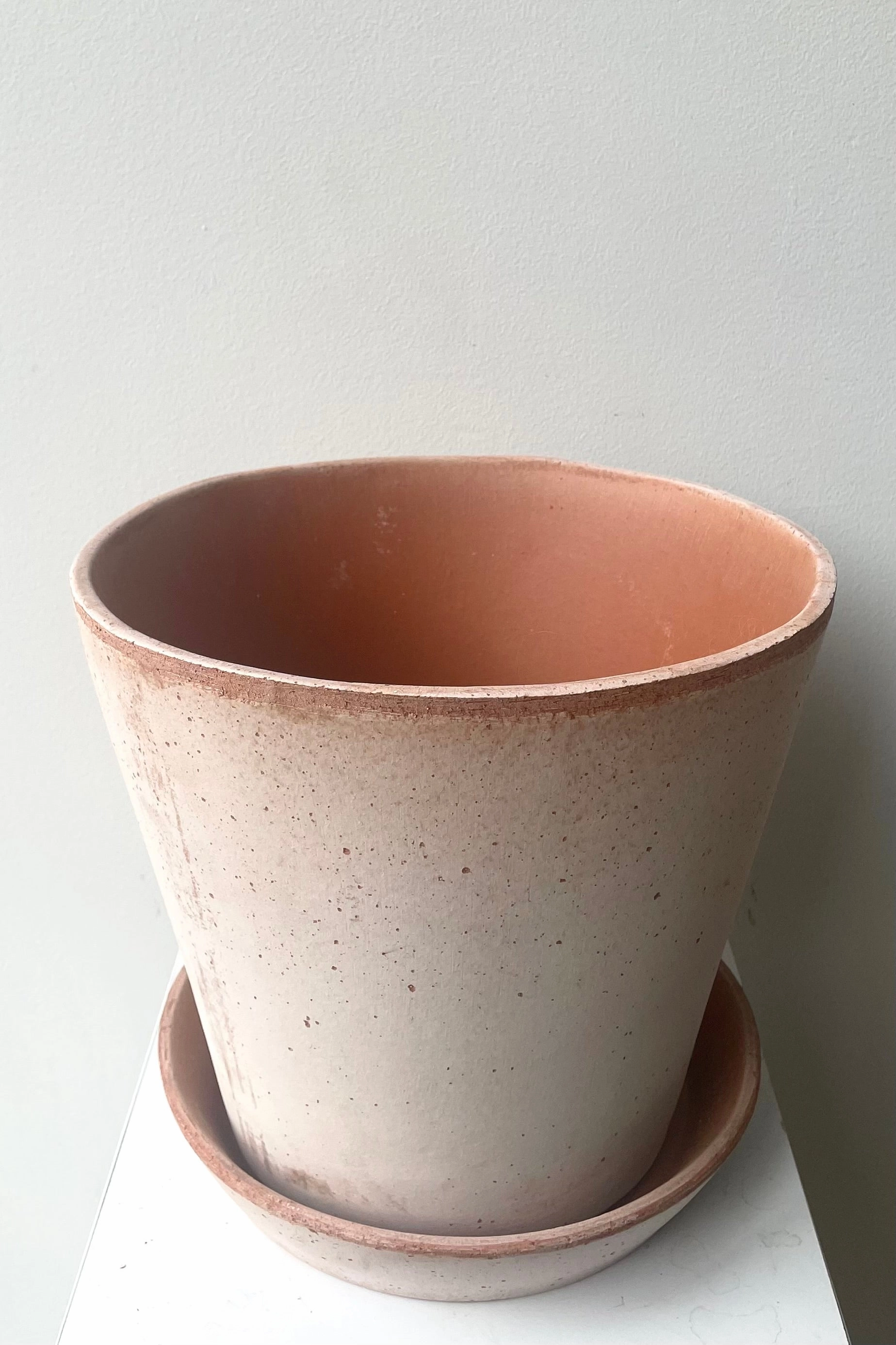 Julie Pot & Saucer rosa 9.8"