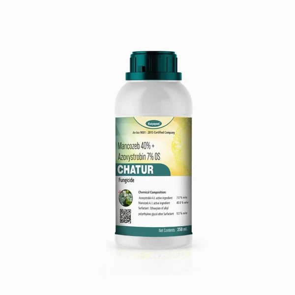 Katyayani Chatur | Mancozeb 40%   Azoxystrobin 7% OS | Chemical Fungicide,potted plant decor