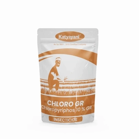 Katyayani Chloro GR | Chloropyriphos 10 % GR | Chemical insecticide,potted plant decor