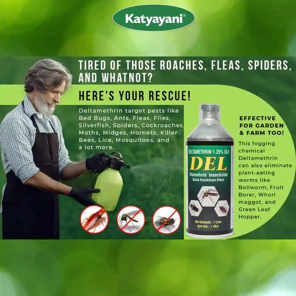 Katyayani Del | Deltamethrin 1.25% ULV | Chemical Insecticide