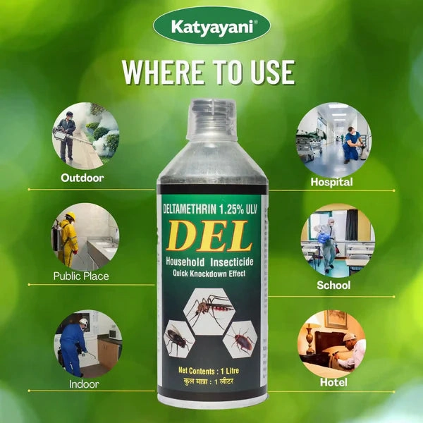 Katyayani Del | Deltamethrin 1.25% ULV | Chemical Insecticide